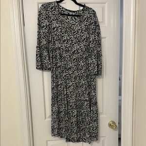 Zara Floral Midi Dress